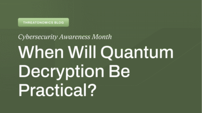 When will quantum decryption become practical?